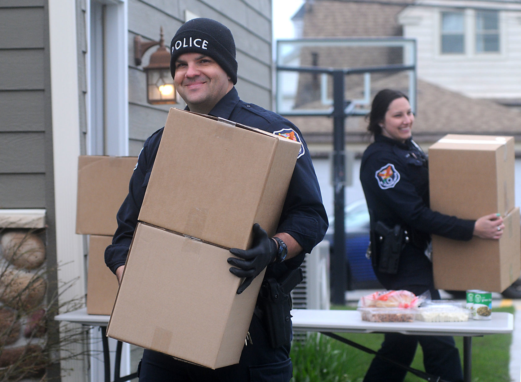 Mount Pleasant police officers